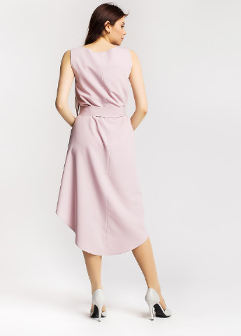 Светло-розовое кэжуал платье Nadi Renardi однотонное