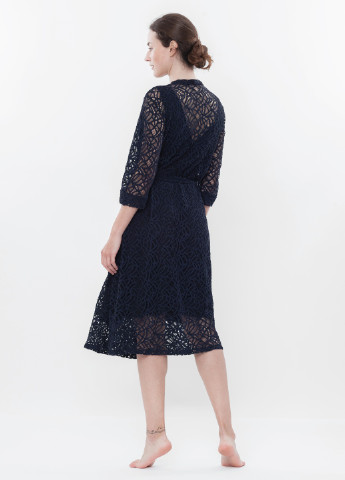 Пенюар жіночий S темно-синий 03140 Effetto (254797290)