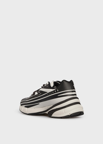 Черно-белые всесезонные кроссовки Diesel