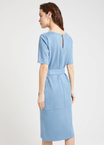 Світло-синя кежуал плаття, сукня SELA