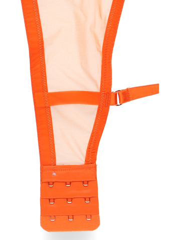 Оранжевый балконет бюстгальтер Savage X Fenty с косточками полиэстер