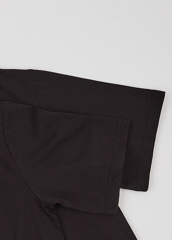 Черная летняя футболка Garnamama