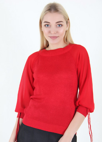 Красная демисезонная блуза Ladies Fasfion