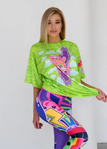 Футболка оверсайз Bona Fide OVERSIZE T- shirt JOY - (251471224)