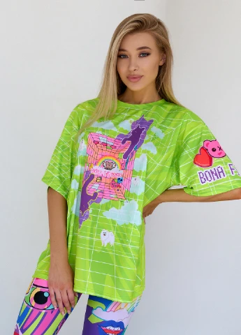 Футболка оверсайз Bona Fide OVERSIZE T- shirt JOY - (251471224)