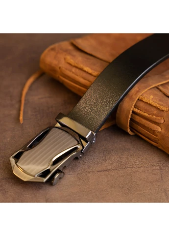 Чоловічий шкіряний ремінь 115х3,4 см Vintage (252412680)
