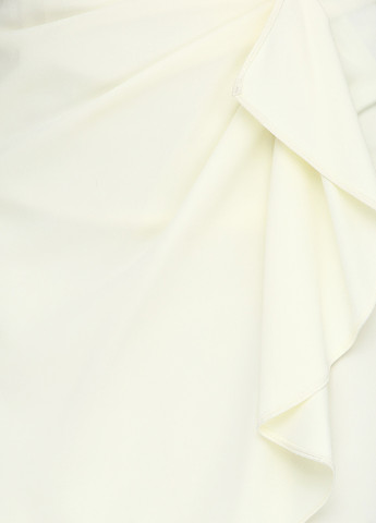 Молочная кэжуал однотонная юбка Stefanie L карандаш