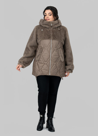 Кавова демісезонна куртка A'll Posa