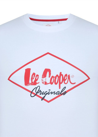 Біла футболка Lee Cooper