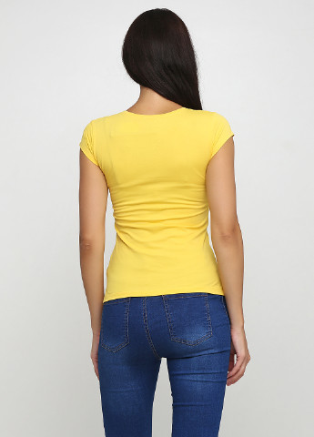 Жовта літня футболка Setay