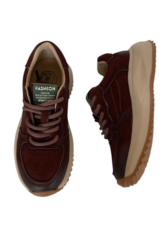 Кроссовки Meego коричневые демисезоны (361679646)