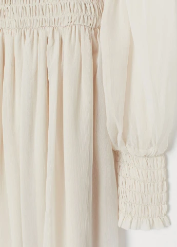 Молочна пляжна сукня H&M