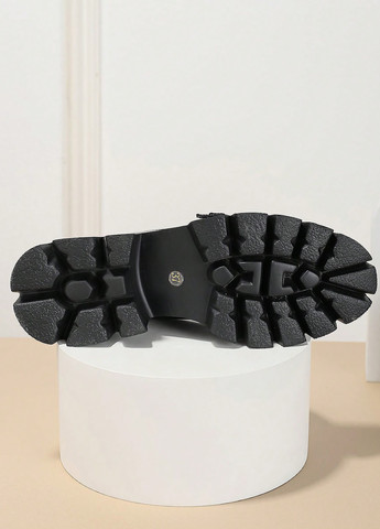 SHEIN Туфлі лофери чорний з штучна шкіра, китай — демісезон (322898927)