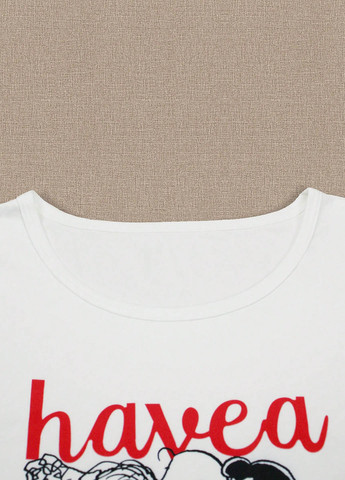 Комбинированная всесезон пижама (футболка, брюки) футболка + брюки SHEIN