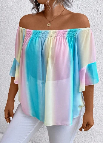 Комбінована блуза SHEIN