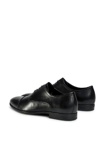 Черные классические напівчеревики lasocki for men mi08-c770-768-04 Lasocki for men на шнурках