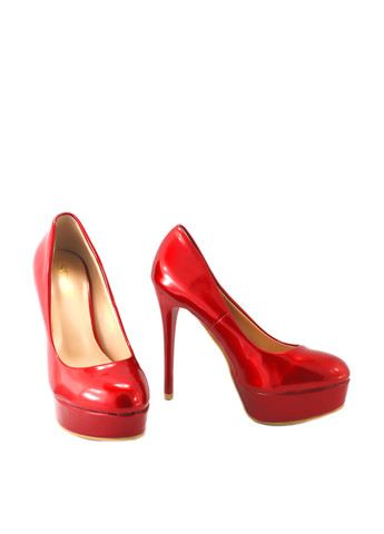 No Brand Туфлі туфлі-човники червоний з штучна шкіра, — демісезон (326221165)