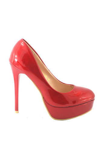 No Brand Туфлі туфлі-човники червоний з штучна шкіра, — демісезон (326221165)