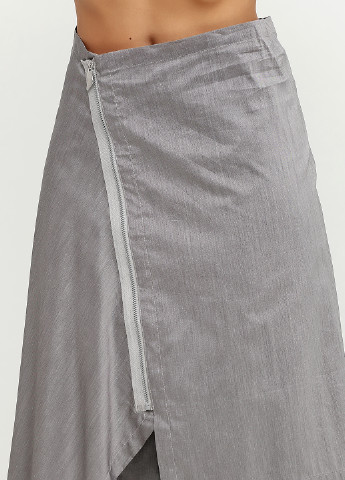 Серые кэжуал демисезонные брюки Oblique