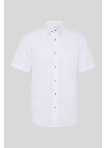 Белая рубашка однотонная C&A