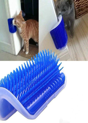 Самогрумер гребінець для догляду за домашніми тваринами щітка для кішок (94651349) Синій Francesco Marconi (209509612)