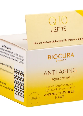 Biocura Крем Q10 для лица антивозрастной ANTI AGING SPF15 50 мл — Крем, Германия (240352879)