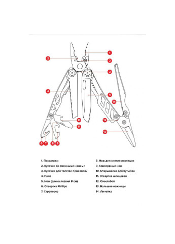 Мультитул Flagship Pro (KT5020) NexTool (252417582)