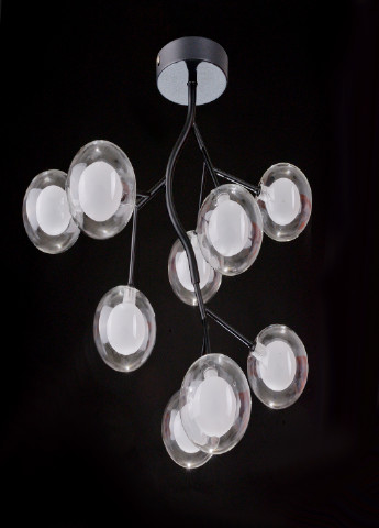 Стельова люстра на 9 лампочок BR-01 648C/9 G4 BK Brille (251891819)