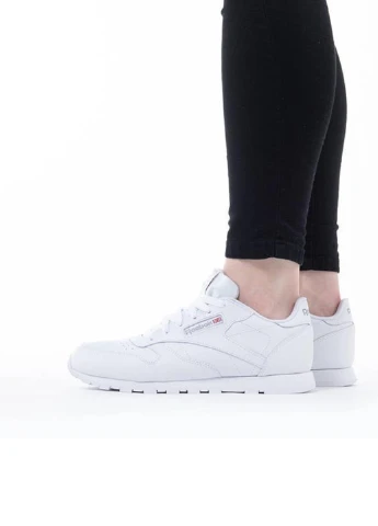 Кросівки Classic Leather (GS) 50151 Reebok Classic Leather (GS) білі демісезони (317223809)