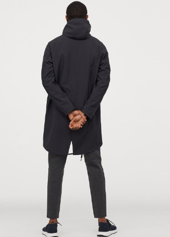 Чорна демісезонна куртка H&M