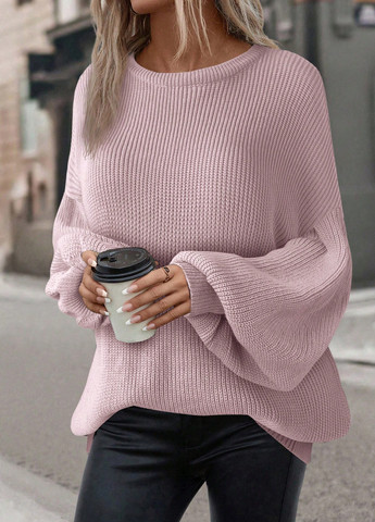 Світло-рожевий демісезонний джемпер джемпер SHEIN