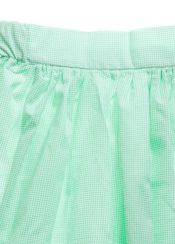 Салатовая кэжуал однотонная юбка Kids Couture со средней талией