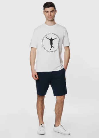 Біла футболка чоловіча Arber T-SHIRT FF10