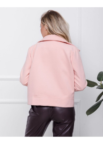 Розовая демисезонная куртка sa-111 l розовый ISSA PLUS