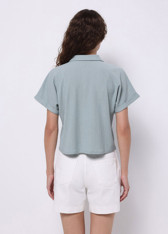 Сіро-голуба блуза Colin's