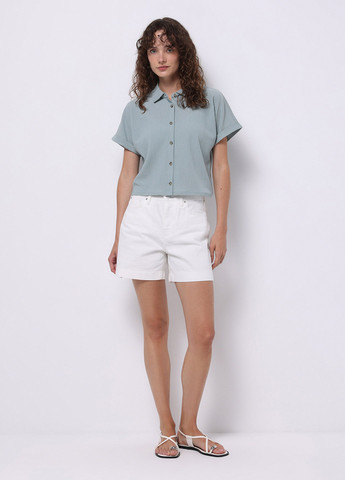 Сіро-голуба блуза Colin's