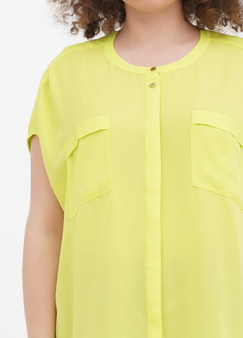 Кислотно-жёлтая блуза Linea Tesini