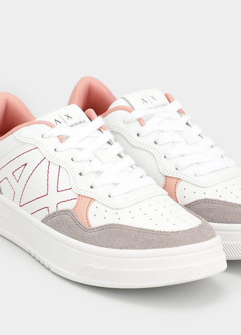 Кроссовки Armani Exchange белые демисезоны (365688640)