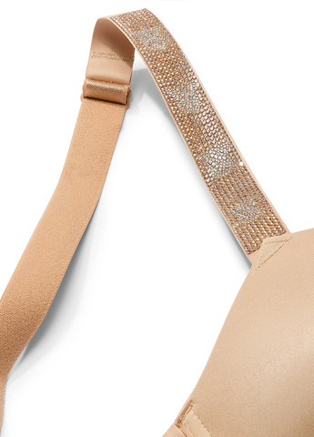 Бежевий демісезонний комплект (бюстгальтер, трусики) Victoria's Secret