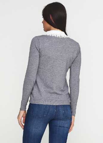 Серый демисезонный пуловер пуловер New Collection