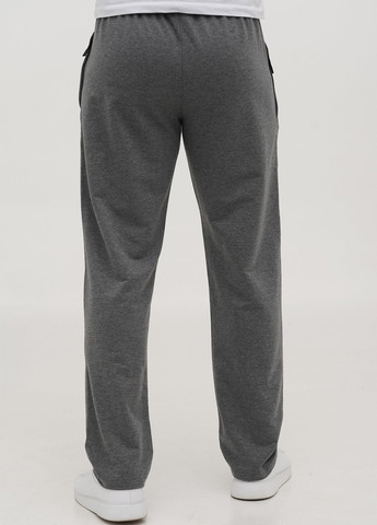 Темно-серые спортивные демисезонные прямые брюки Trend Collection