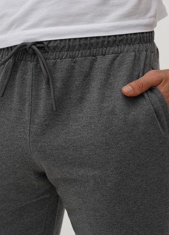 Темно-серые спортивные демисезонные прямые брюки Trend Collection