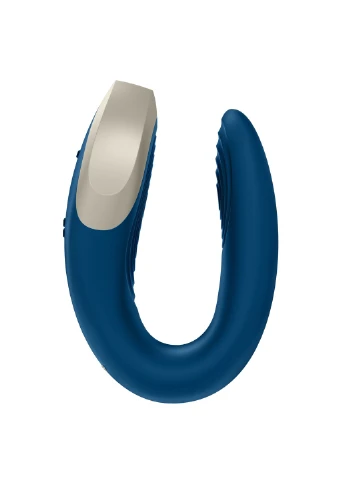 Смарт-вибратор для пар Double Love (Blue) Satisfyer (256537734)