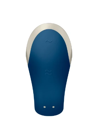 Смарт-вибратор для пар Double Love (Blue) Satisfyer (256537734)