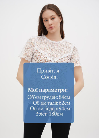 Белая блуза Michael Kors