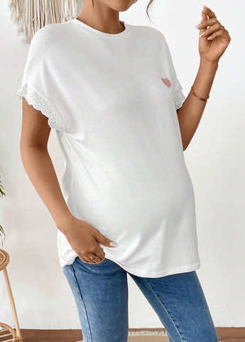 Футболка для вагітних SHEIN - (367435851)