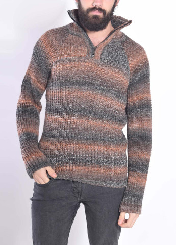 Оранжевый демисезонный свитер Bakhur