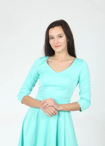 Світло-синя вечірня плаття, сукня Enna Levoni однотонна