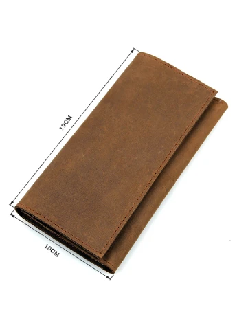 Чоловік шкіряний гаманець 19x10 см Vintage (232988591)