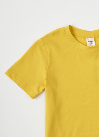 Желтая демисезонная футболка Garnamama